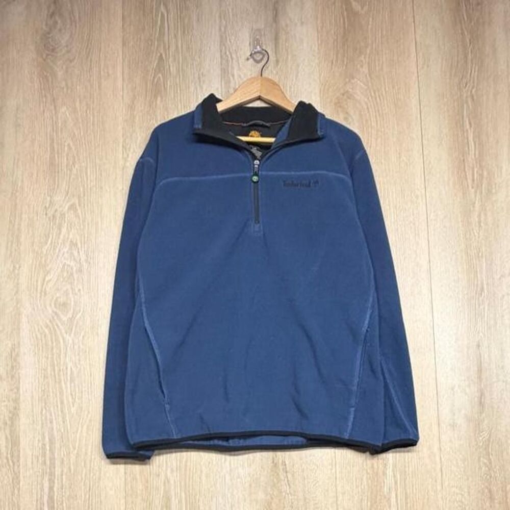 Timberland Men's Blue and Navy Sweatshirt